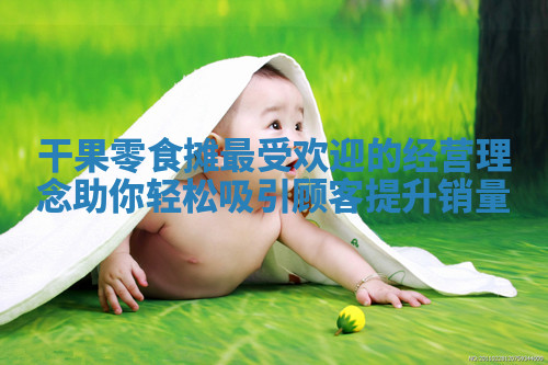 干果零食摊最受欢迎的经营理念助你轻松吸引顾客提升销量